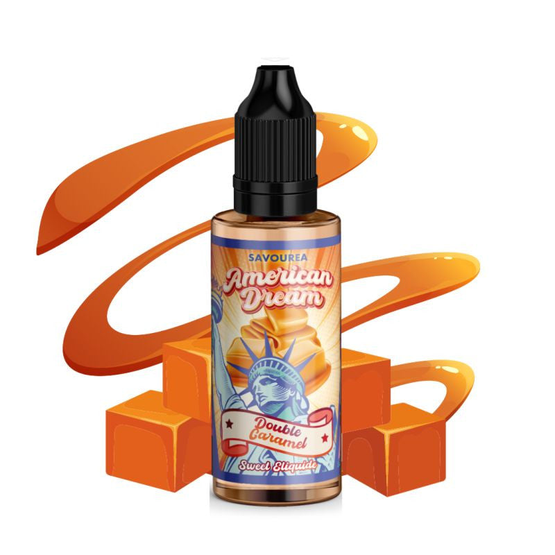 Concentré Double Caramel 30ML American Dream by Savourea
