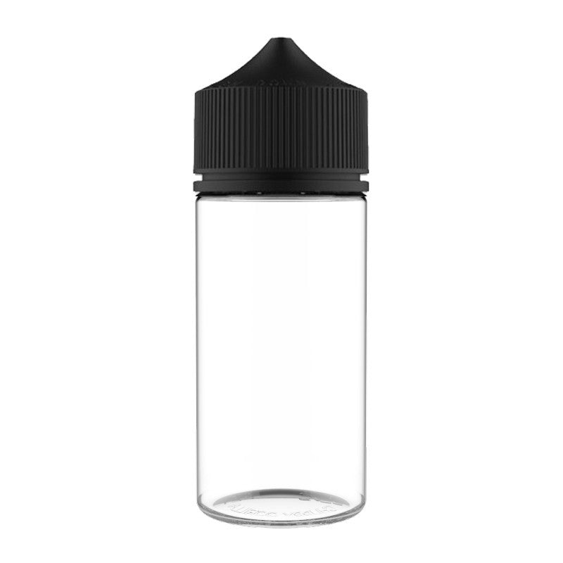 FLACON 200ml PET Bouchons Noirs