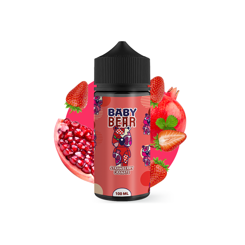 Strawberry Granate 100ML Baby Bear